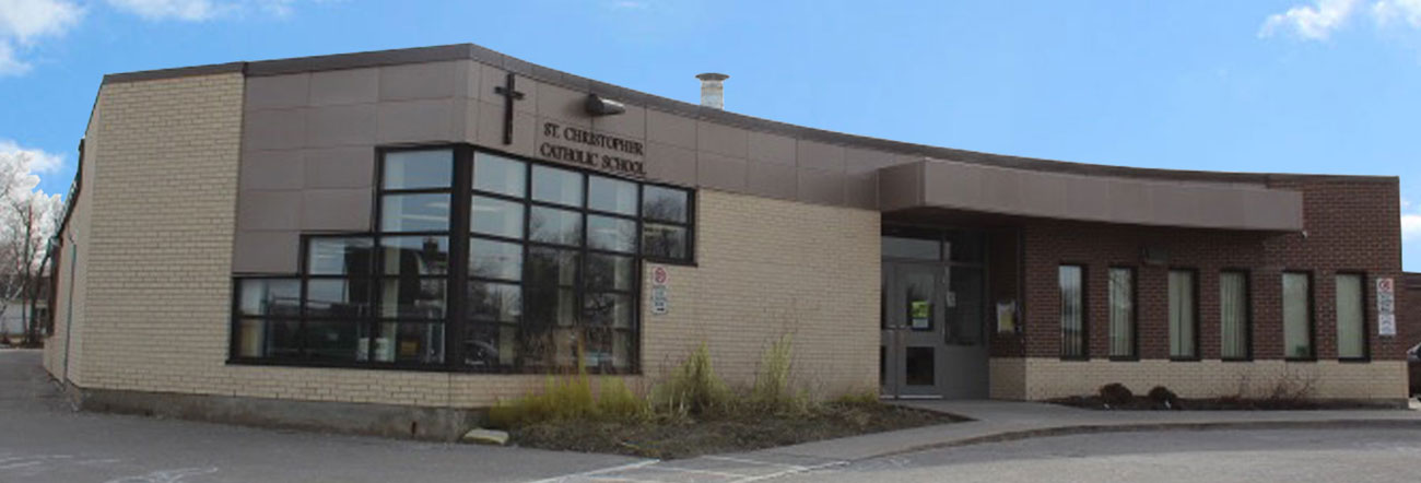 Exterior of the school